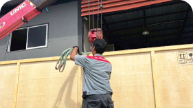 บริการขนส่ง ติดตั้ง เทรนนิ่ง